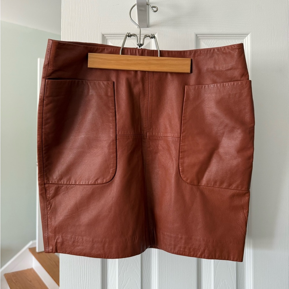 GAP Leather Skirt